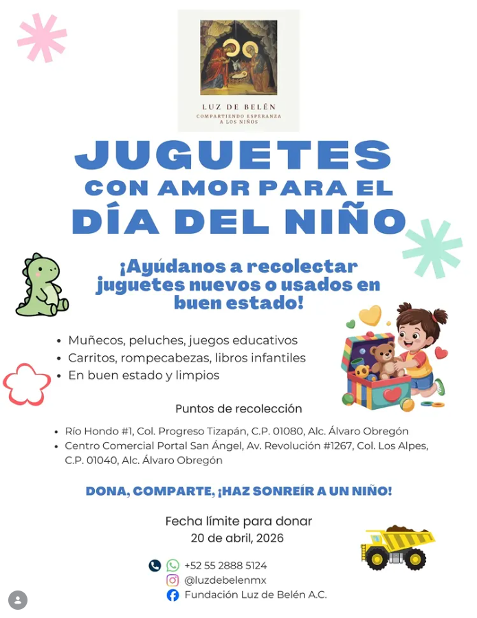 Campaña Día del Niño Luz de Belén